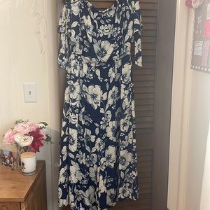 Luxology off the shoulder jumpsuit